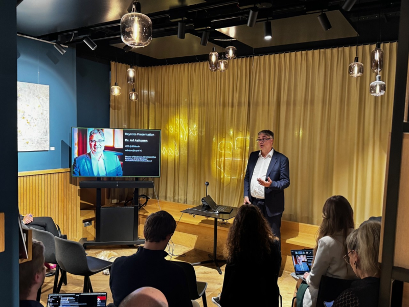 Dr. Ari Aaltonen keynote presentation
