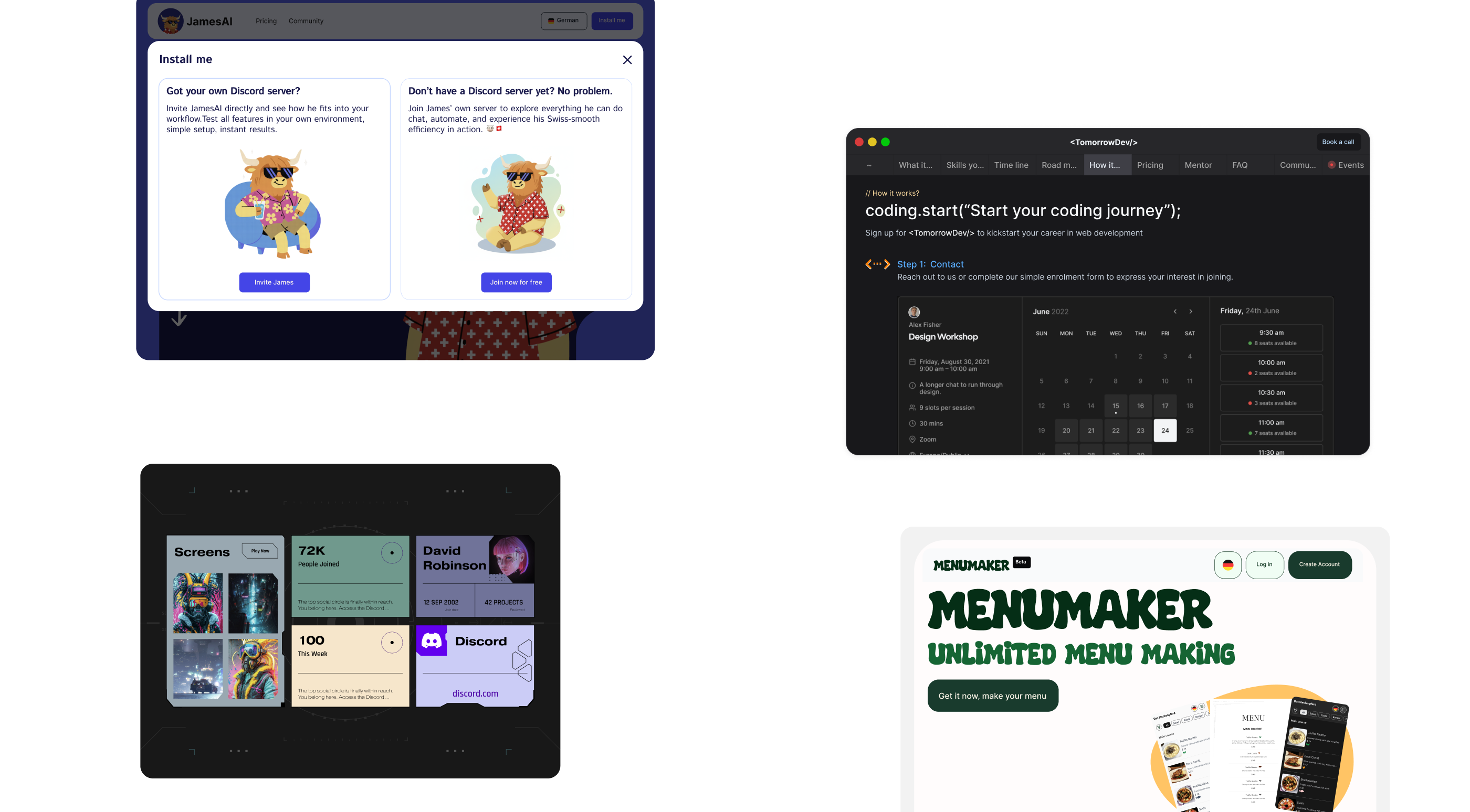 Custom website built from scratch by Pyango